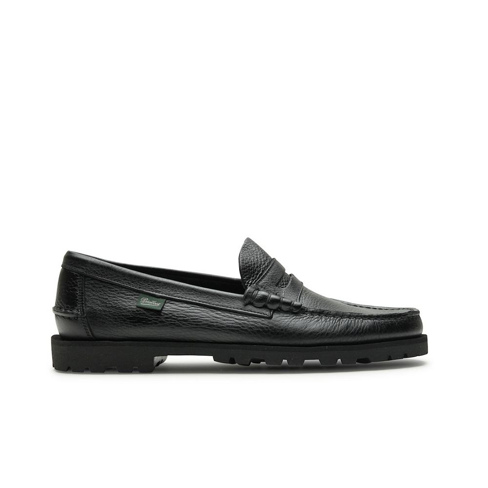 Mocassin Homme PARABOOT CORAUX Raid Foulonne Noir   Homme | VUA-4045542