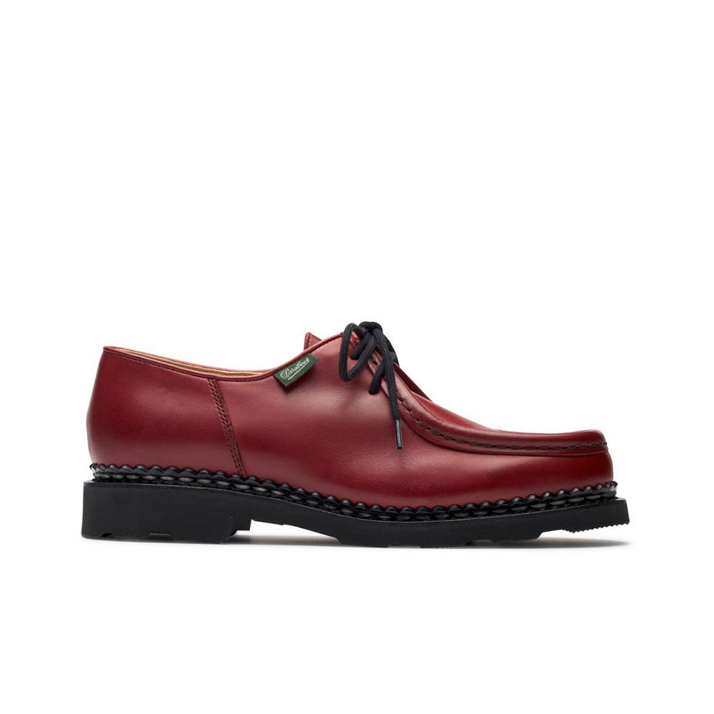 Chaussures Femme PARABOOT MICHAEL GRIFF II Lisse Rouge   Femme | GKR-9598917