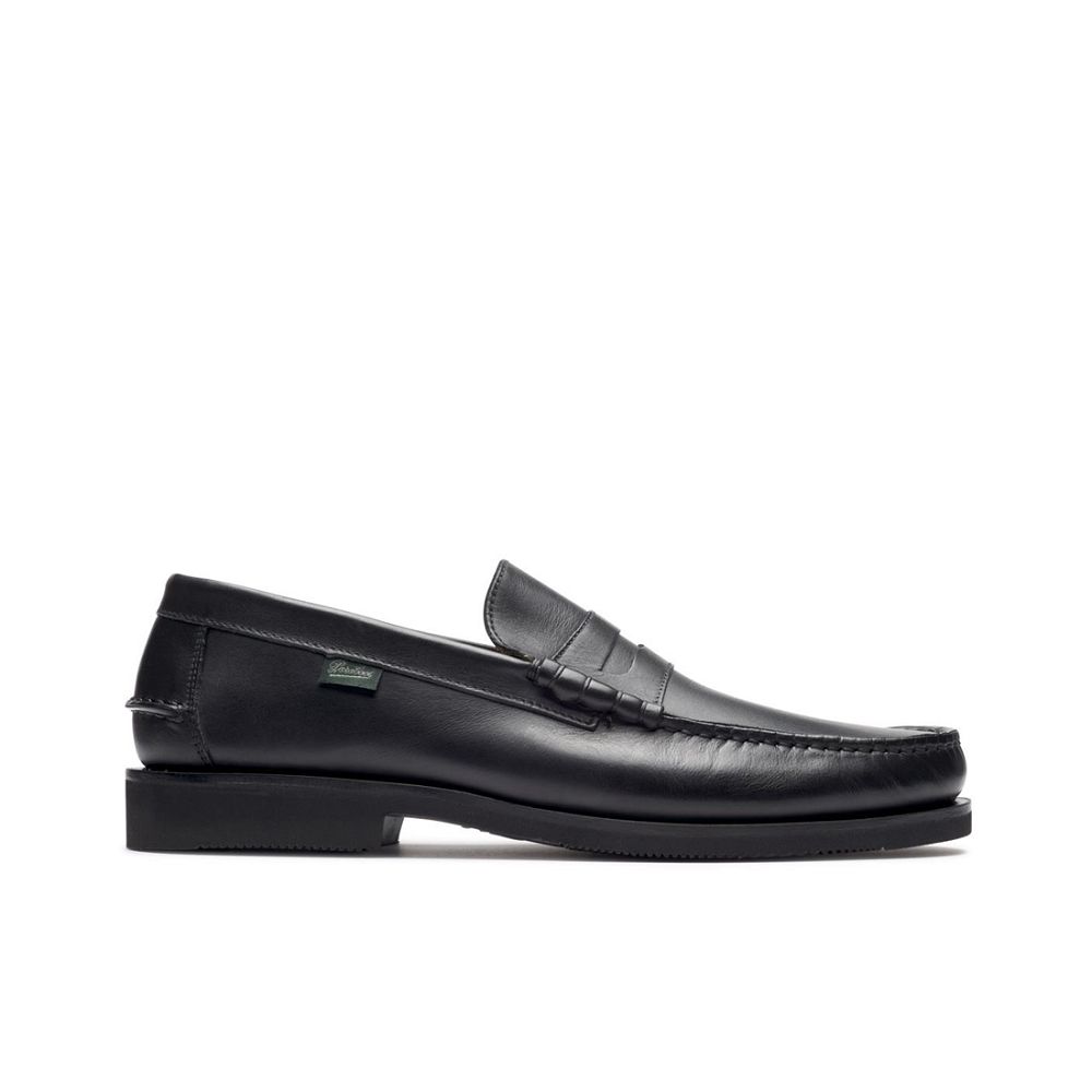 Mocassin Homme PARABOOT BRIGHTON Air Lisse Noir   Homme | ETX-3853810