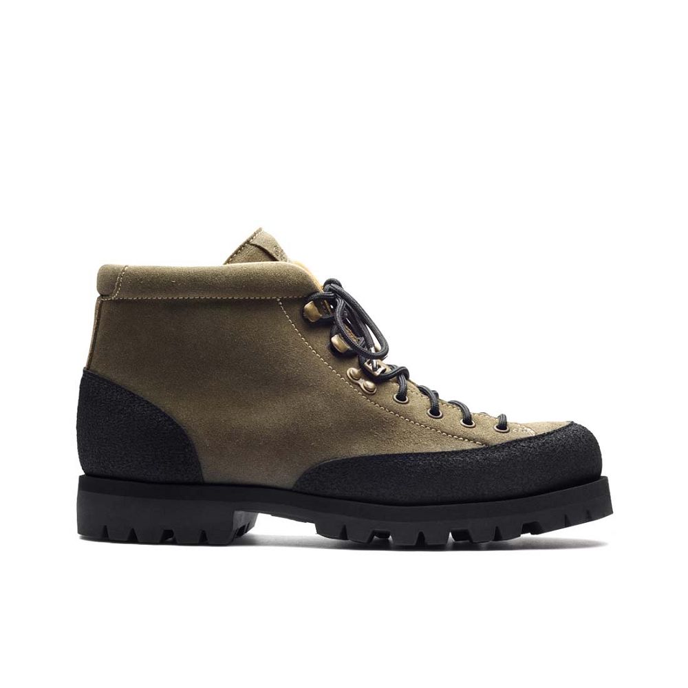 Bottes Homme PARABOOT YOSEMITE Jannu+int 8 Velours Olive   Homme | LSM-8444792